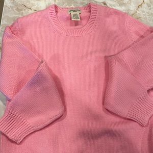 St. Johns Bay Baby Pink Knit Sweater